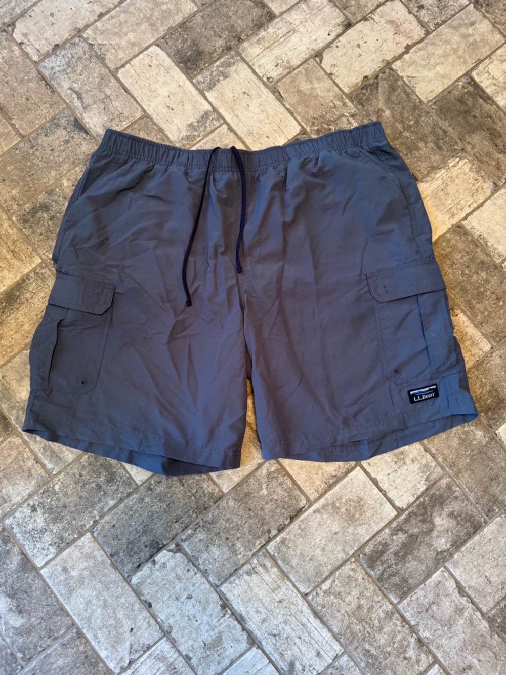 L.L. Bean Men's Slate Blue swim shorts